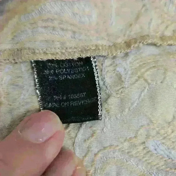 Analogy Woman Button-up Tapestry Lightweight Textured Jacket Size 1X - Picture 8 of 8